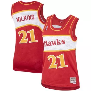 Джерси Mitchell & Ness Atlanta Hawks, красный