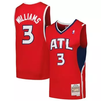 Джерси Mitchell & Ness Atlanta Hawks, красный
