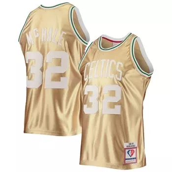 Джерси Mitchell & Ness Boston Celtics, золотой
