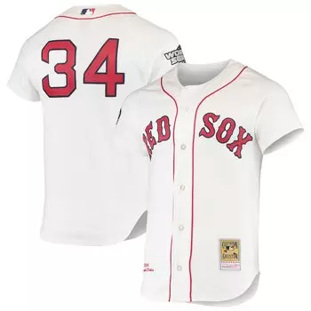 Джерси Mitchell & Ness Boston Red Sox, белый