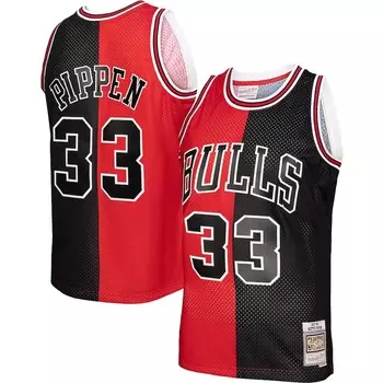 Джерси Mitchell & Ness Chicago Bulls, красный
