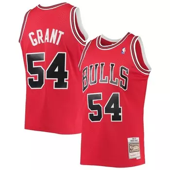Джерси Mitchell & Ness Chicago Bulls, красный