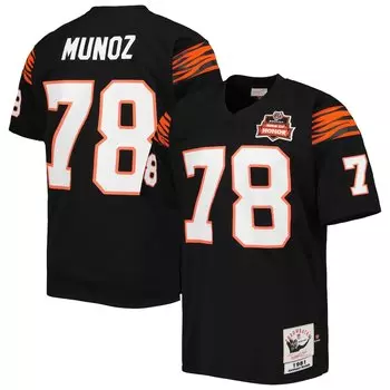 Джерси Mitchell & Ness Cincinnati Bengals, черный
