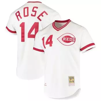 Джерси Mitchell & Ness Cincinnati Reds, белый