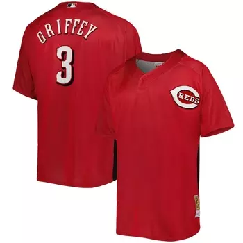 Джерси Mitchell & Ness Cincinnati Reds, красный