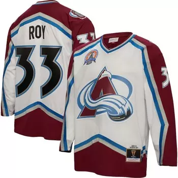Джерси Mitchell & Ness Colorado Avalanche, белый