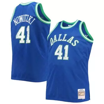 Джерси Mitchell & Ness Dallas Mavericks, роял