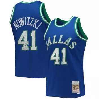 Джерси Mitchell & Ness Dallas Mavericks, синий