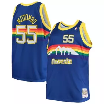 Джерси Mitchell & Ness Denver Nuggets, роял