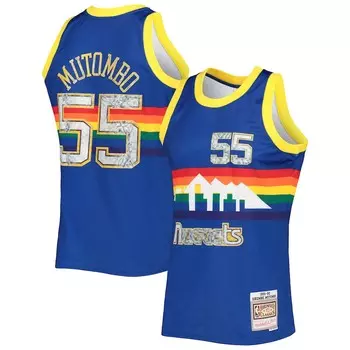 Джерси Mitchell & Ness Denver Nuggets, роял