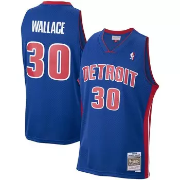 Джерси Mitchell & Ness Detroit Pistons, роял