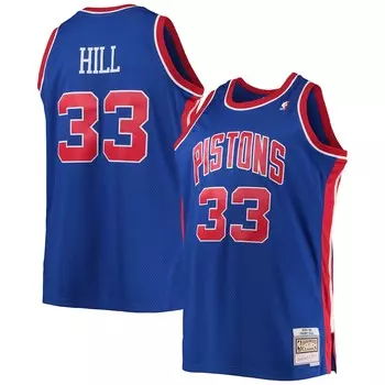 Джерси Mitchell & Ness Detroit Pistons, синий