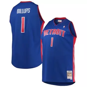 Джерси Mitchell & Ness Detroit Pistons, синий