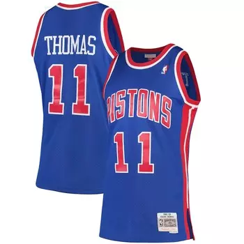 Джерси Mitchell & Ness Detroit Pistons, синий