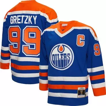 Джерси Mitchell & Ness Edmonton Oilers, роял