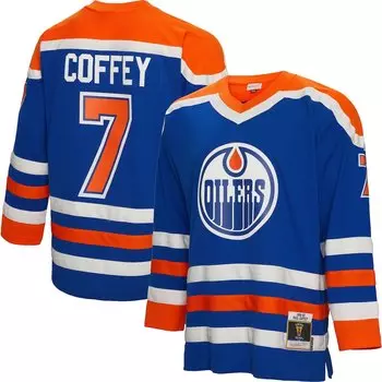 Джерси Mitchell & Ness Edmonton Oilers, роял