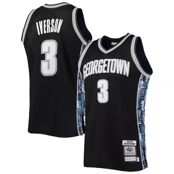 Джерси Mitchell & Ness Georgetown Hoyas, черный