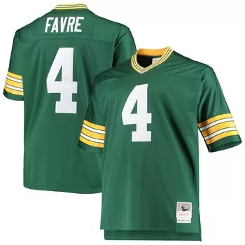 Джерси Mitchell & Ness Green Bay Packers, зеленый
