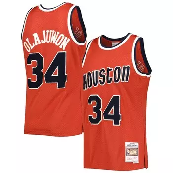 Джерси Mitchell & Ness Houston Rockets, красный