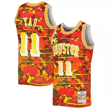 Джерси Mitchell & Ness Houston Rockets, красный