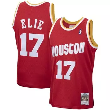 Джерси Mitchell & Ness Houston Rockets, красный