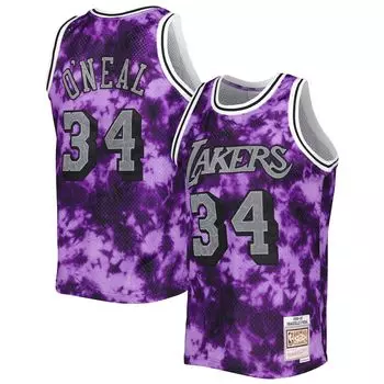Джерси Mitchell & Ness Los Angeles Lakers, фиолетовый
