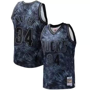 Джерси Mitchell & Ness Milwaukee Bucks, черный