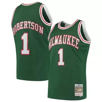 Джерси Mitchell & Ness Milwaukee Bucks, зеленый