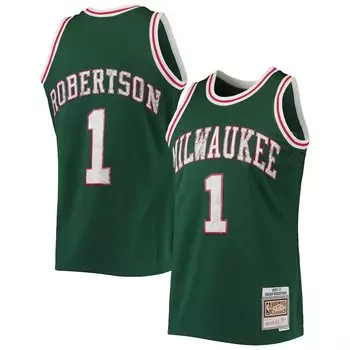 Джерси Mitchell & Ness Milwaukee Bucks, зеленый