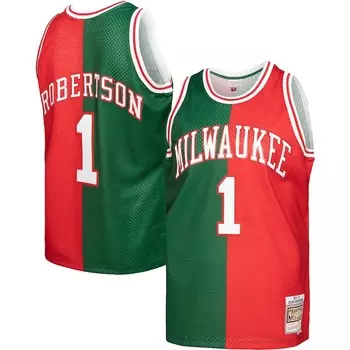 Джерси Mitchell & Ness Milwaukee Bucks, зеленый