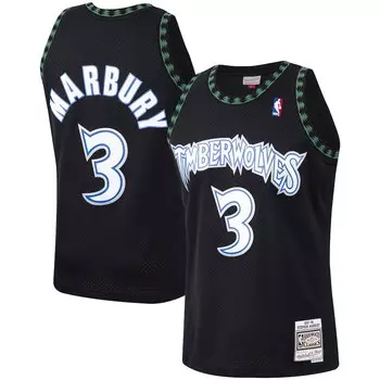 Джерси Mitchell & Ness Minnesota Timberwolves, черный