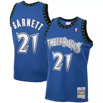 Джерси Mitchell & Ness Minnesota Timberwolves, синий
