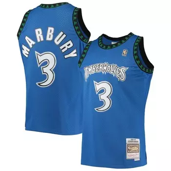 Джерси Mitchell & Ness Minnesota Timberwolves, синий