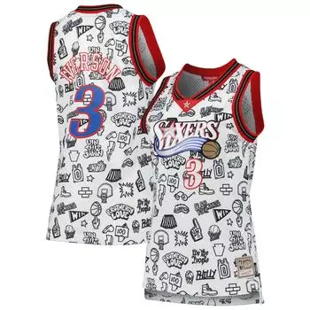 Джерси Mitchell & Ness Philadelphia 76Ers, белый