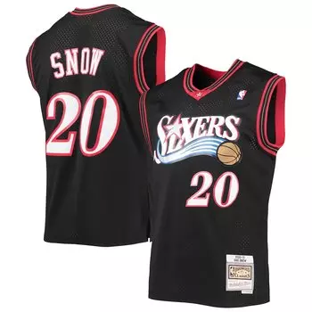 Джерси Mitchell & Ness Philadelphia 76Ers, черный