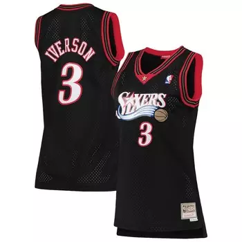 Джерси Mitchell & Ness Philadelphia 76Ers, черный
