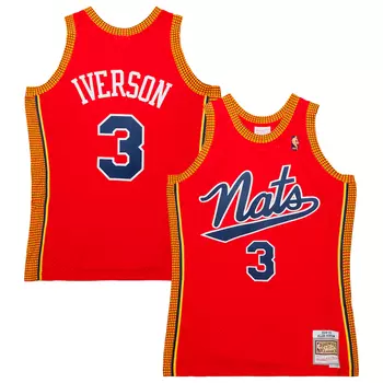 Джерси Mitchell & Ness Philadelphia 76Ers, красный