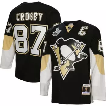 Джерси Mitchell & Ness Pittsburgh Penguins, черный