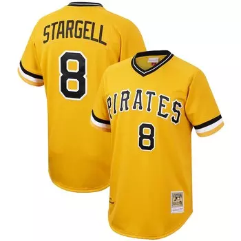 Джерси Mitchell & Ness Pittsburgh Pirates, золотой