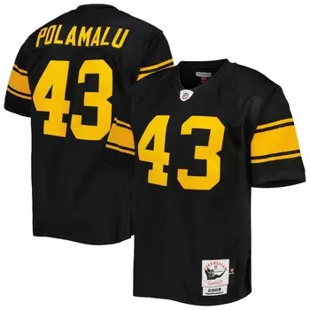 Джерси Mitchell & Ness Pittsburgh Steelers, черный