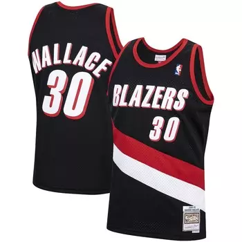 Джерси Mitchell & Ness Portland Trail Blazers, черный