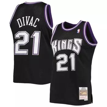 Джерси Mitchell & Ness Sacramento Kings, черный