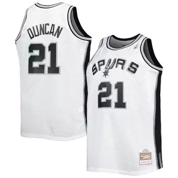 Джерси Mitchell & Ness San Antonio Spurs, белый