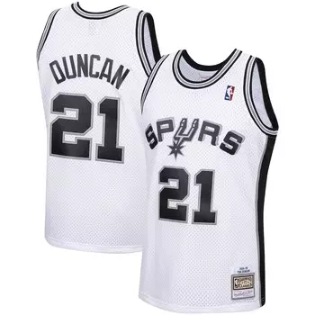 Джерси Mitchell & Ness San Antonio Spurs, белый
