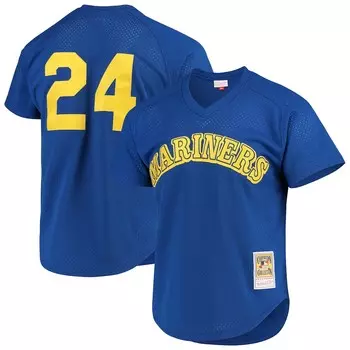 Джерси Mitchell & Ness Seattle Mariners, роял