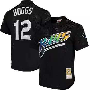Джерси Mitchell & Ness Tampa Bay Rays, черный