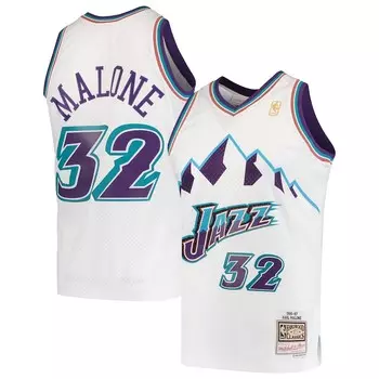 Джерси Mitchell & Ness Utah Jazz, белый