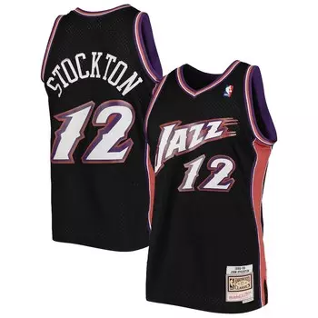 Джерси Mitchell & Ness Utah Jazz, черный