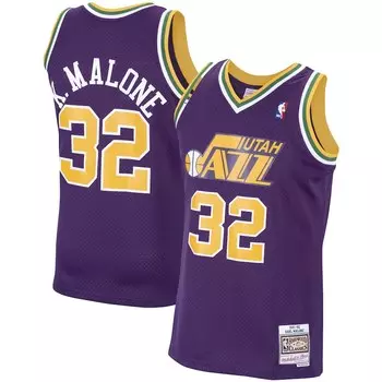 Джерси Mitchell & Ness Utah Jazz, фиолетовый