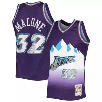 Джерси Mitchell & Ness Utah Jazz, фиолетовый